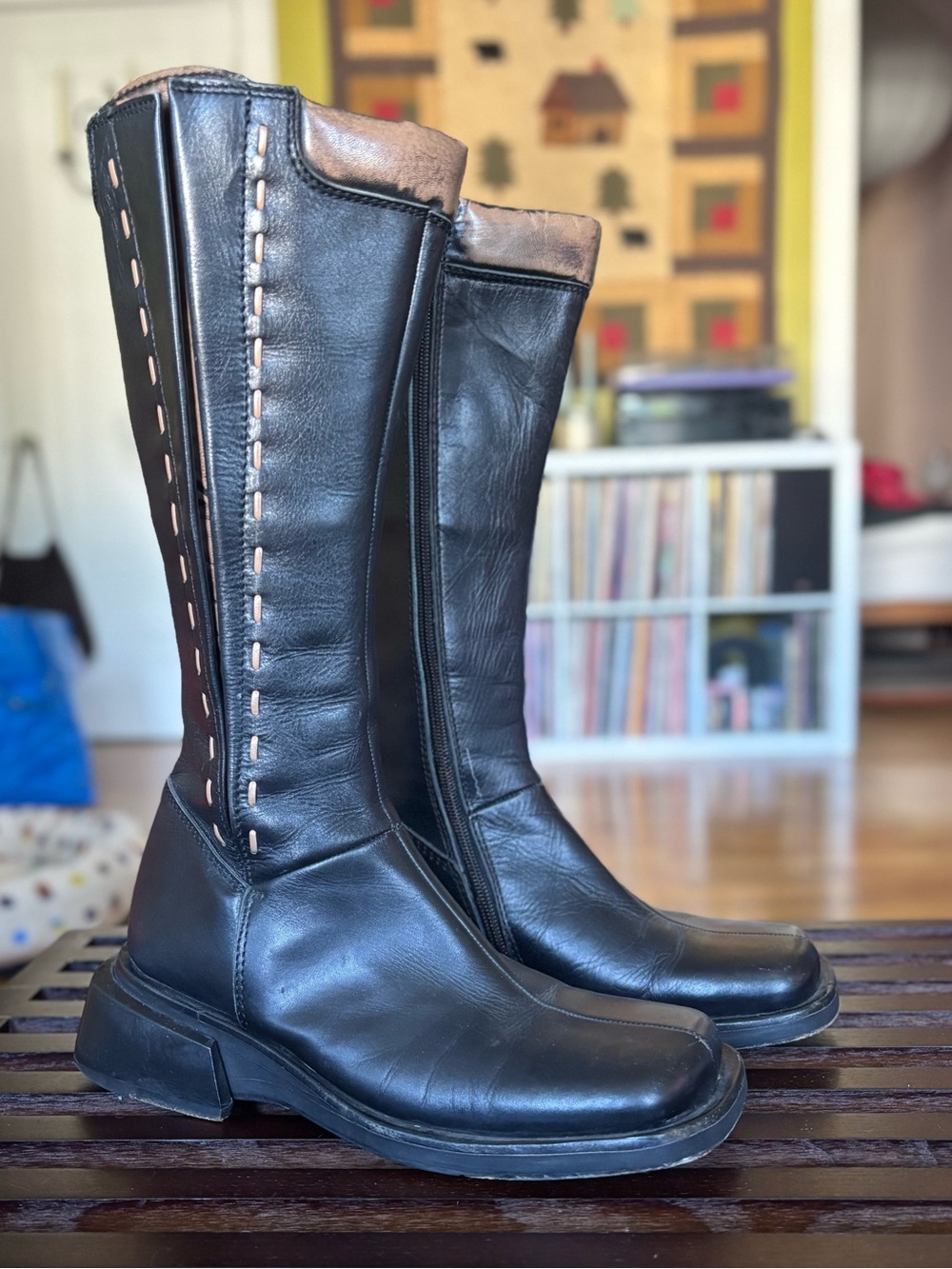 Vintage Bunker Leather Boots